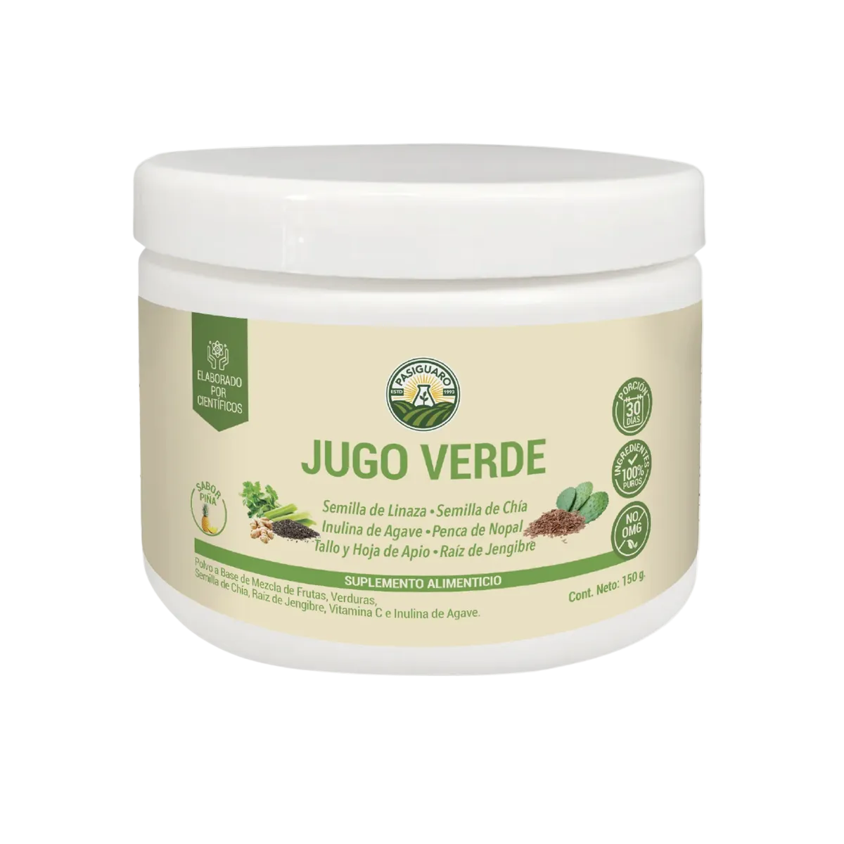 Jugo Verde Sabor Piña 150 G