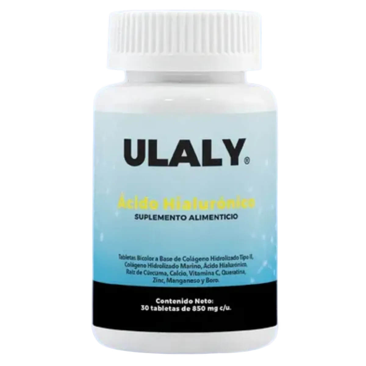 Ulaly Acido Hialuronico 30 Tabletas De 850 Mg