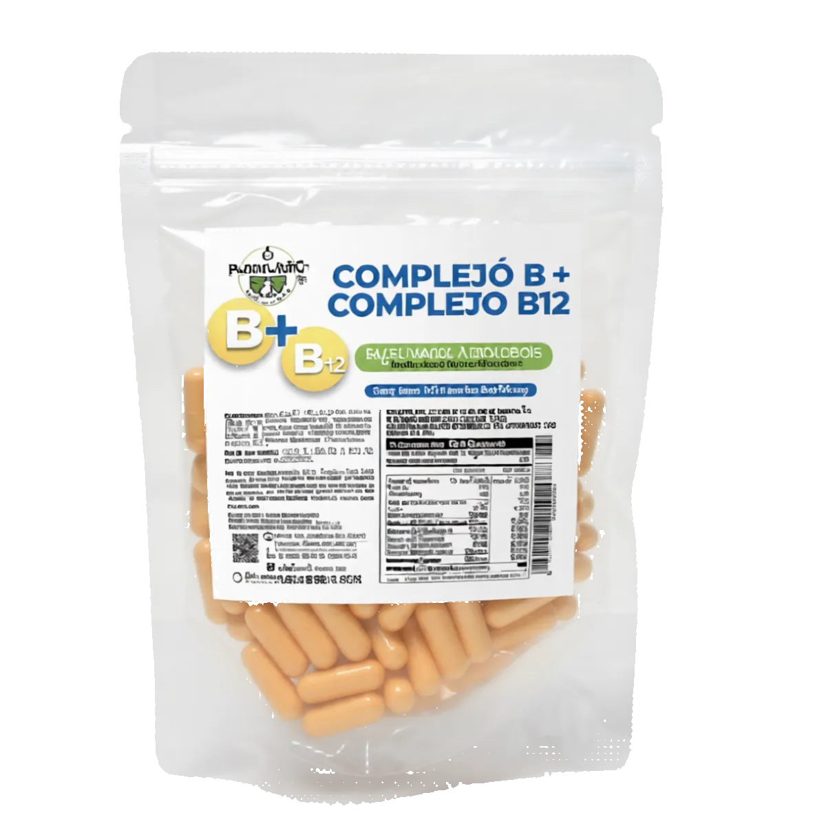 Complejo B+B12 Bolsita 150 Capsulas 400 Mg