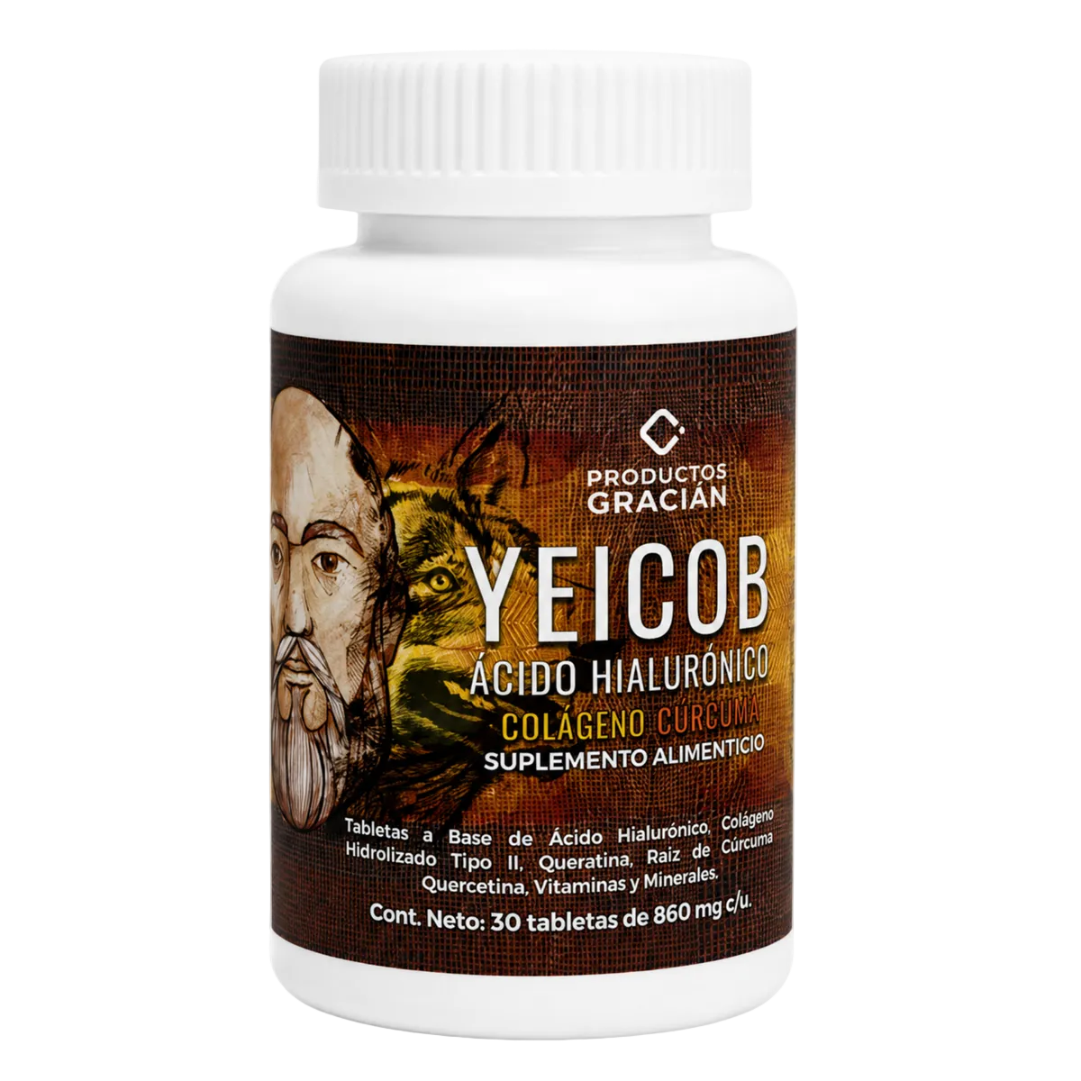 Yeicob Acido Hialuronico 30 Capletas