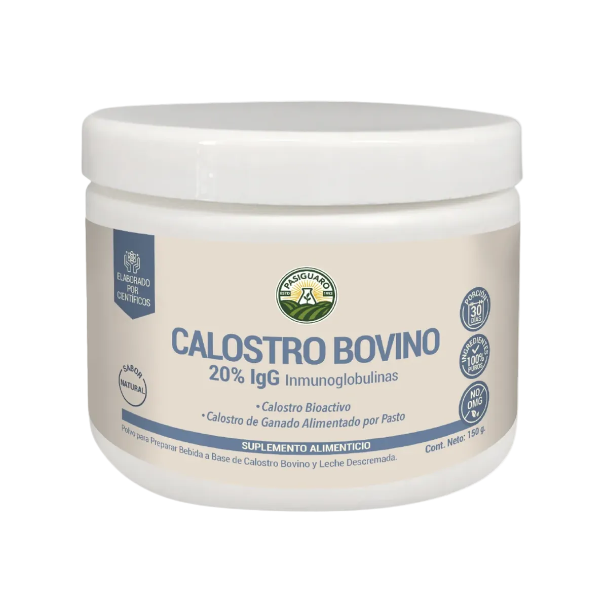 Calostro Bovino Polvo De 150 Gr